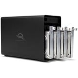 OWC ThunderBay 4 RAID array di dischi Tower Nero, Disk enclosure Nero, HDD, 3,9 kg, Tower, Nero