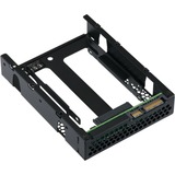 QNAP QDA-A2AR contenitore di unità di archiviazione Box esterno HDD/SSD Nero 2.5" Nero, Box esterno HDD/SSD, 2.5", Serial ATA III, 6 Gbit/s, Nero