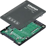 QNAP QDA-A2MAR contenitore di unità di archiviazione Box esterno SSD Nero M.2 Nero, Box esterno SSD, M.2, M.2, 6 Gbit/s, Nero