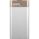 QNAP QNA-T310G1S scheda di interfaccia e adattatore SFP+ Thunderbolt 3, SFP+, Femmina, Oro, Grigio, Attività, Collegamento, Potenza, 10 Gbit/s