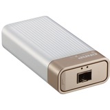 QNAP QNA-T310G1S scheda di interfaccia e adattatore SFP+, Scheda di rete Thunderbolt 3, SFP+, Femmina, Oro, Grigio, Attività, Collegamento, Potenza, 10 Gbit/s