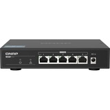 QNAP QSW-1105-5T switch di rete Non gestito Gigabit Ethernet (10/100/1000) Nero Nero, Non gestito, Gigabit Ethernet (10/100/1000)