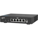 QNAP QSW-1105-5T switch di rete Non gestito Gigabit Ethernet (10/100/1000) Nero Nero, Non gestito, Gigabit Ethernet (10/100/1000)