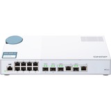 QNAP QSW-M408-2C switch di rete Gestito L2 10G Ethernet (100/1000/10000) Bianco bianco, Gestito, L2, 10G Ethernet (100/1000/10000), Full duplex