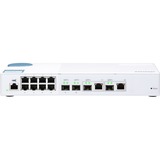 QNAP QSW-M408-2C switch di rete Gestito L2 10G Ethernet (100/1000/10000) Bianco bianco, Gestito, L2, 10G Ethernet (100/1000/10000), Full duplex