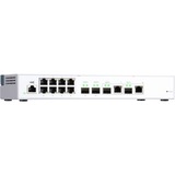 QNAP QSW-M408-2C switch di rete Gestito L2 10G Ethernet (100/1000/10000) Bianco bianco, Gestito, L2, 10G Ethernet (100/1000/10000), Full duplex