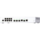 QNAP QSW-M408-2C switch di rete Gestito L2 10G Ethernet (100/1000/10000) Bianco bianco, Gestito, L2, 10G Ethernet (100/1000/10000), Full duplex