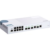 QNAP QSW-M408-2C switch di rete Gestito L2 10G Ethernet (100/1000/10000) Bianco bianco, Gestito, L2, 10G Ethernet (100/1000/10000), Full duplex