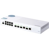 QNAP QSW-M408-2C switch di rete Gestito L2 10G Ethernet (100/1000/10000) Bianco bianco, Gestito, L2, 10G Ethernet (100/1000/10000), Full duplex
