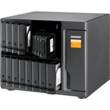 QNAP TL-D1600S contenitore di unità di archiviazione Box esterno HDD/SSD Nero, Grigio 2.5/3.5" Nero, Box esterno HDD/SSD, 2.5/3.5", Seriale ATA II, Serial ATA III, 6 Gbit/s, Hot-swap, Nero, Grigio