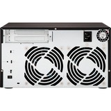 QNAP TL-D800C contenitore di unità di archiviazione Box esterno HDD/SSD Nero, Grigio 2.5/3.5", Disk enclosure Nero, Box esterno HDD/SSD, 2.5/3.5", Seriale ATA II, Serial ATA III, 6 Gbit/s, Hot-swap, Nero, Grigio