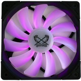 Scythe SU1225FD12HR-RN sistema di raffreddamento per computer Universale Ventilatore 12 cm Nero, Bianco 1 pz Ventilatore, 12 cm, 800 Giri/min, 1800 Giri/min, 35,8 dB, 79,76 pdc/min