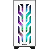 Sharkoon ELITE SHARK CA300T Tower Bianco bianco, Tower, PC, Bianco, ATX, EATX, micro ATX, Mini-ITX, Giocare, Multi