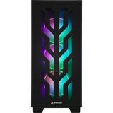 Sharkoon ELITE SHARK CA300T Tower Nero Nero, Tower, PC, Nero, ATX, EATX, micro ATX, Mini-ITX, Giocare, Multi