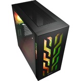 Sharkoon ELITE SHARK CA300T Tower Nero Nero, Tower, PC, Nero, ATX, EATX, micro ATX, Mini-ITX, Giocare, Multi