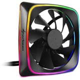 Sharkoon RGB SHARK Lights Case per computer Ventilatore 12 cm Nero, Ventola Nero, Ventilatore, 12 cm, 1000 Giri/min, 15,2 dB, 56 m³/h, Nero