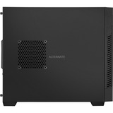 Sharkoon S1000 Tower Nero, Chassis Tower Nero, Tower, PC, Nero, micro ATX, Mini-ITX, Metallo, 15,5 cm