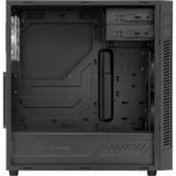 Sharkoon S25-W Midi Tower Nero Nero, Midi Tower, PC, Nero, ATX, micro ATX, Mini-ITX, Acrilico, Metallo, 16,7 cm