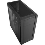 Sharkoon S25-W Midi Tower Nero, Chassis Tower Nero, Midi Tower, PC, Nero, ATX, micro ATX, Mini-ITX, Acrilico, Metallo, 16,7 cm