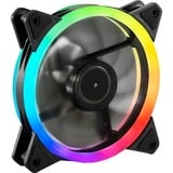 Sharkoon SHARK Blades RGB Case per computer Ventilatore 12 cm Nero, Ventilatore, 12 cm, 1200 Giri/min, 18,2 dB, 94,8 m³/h