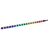 Sharkoon SHARK Blades RGB Universale Striscia LED Nero, Universale, Striscia LED, Nero, Multicolore, 3-Pin, 4 piedini