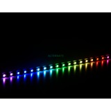 Sharkoon SHARK Blades RGB Universale Striscia LED Nero, Universale, Striscia LED, Nero, Multicolore, 3-Pin, 4 piedini