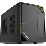 Sharkoon SHARK ZONE C10 Nero, Giallo Nero, PC, Nero, Giallo, Mini-ITX, Metallo, Giocare, 15 cm