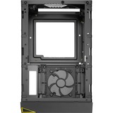 Sharkoon SHARK ZONE C10 Nero, Giallo, Chassis Tower Nero, PC, Nero, Giallo, Mini-ITX, Metallo, Giocare, 15 cm
