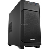 Sharkoon V1000 Mini-Tower, Case PC Nero, Metallo, Nero, Micro ATX,Mini-ITX, 15,5 cm