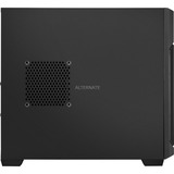 Sharkoon V1000 Mini-Tower, Case PC, Chassis Tower Nero, Metallo, Nero, Micro ATX,Mini-ITX, 15,5 cm