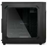 Sharkoon VG6-W RGB Computer case Nero, Midi Tower, PC, Nero, ATX, micro ATX, Mini-ATX, Giocare, Blu, Verde, Rosso