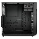 Sharkoon VG6-W RGB Computer case Nero, Midi Tower, PC, Nero, ATX, micro ATX, Mini-ATX, Giocare, Blu, Verde, Rosso