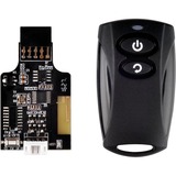 SilverStone ES02-USB telecomando RF Wireless PC Pulsanti Nero, PC, RF Wireless, Pulsanti, Nero