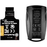 SilverStone ES02-USB telecomando RF Wireless PC Pulsanti Nero, PC, RF Wireless, Pulsanti, Nero