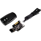 SilverStone ES02-USB telecomando RF Wireless PC Pulsanti Nero, PC, RF Wireless, Pulsanti, Nero