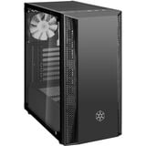 SilverStone FARA B1 RGB Tower Nero, Chassis Tower Nero, Tower, PC, Nero, ATX, micro ATX, Mini-ITX, Plastica, Acciaio, Vetro temperato, Blu, Verde, Rosso