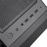 SilverStone FARA B1 RGB Tower Nero, Chassis Tower Nero, Tower, PC, Nero, ATX, micro ATX, Mini-ITX, Plastica, Acciaio, Vetro temperato, Blu, Verde, Rosso