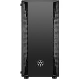 SilverStone FARA B1 RGB Tower Nero, Chassis Tower Nero, Tower, PC, Nero, ATX, micro ATX, Mini-ITX, Plastica, Acciaio, Vetro temperato, Blu, Verde, Rosso