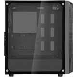 SilverStone FARA B1 RGB Tower Nero, Chassis Tower Nero, Tower, PC, Nero, ATX, micro ATX, Mini-ITX, Plastica, Acciaio, Vetro temperato, Blu, Verde, Rosso