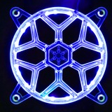 SilverStone FG121 Parti e accessori del sistema di raffreddamento del computer, Modding Plastica, Trasparente, 120 mm, 120 mm, 6 mm, 42 g