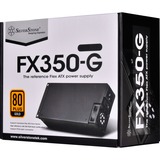 SilverStone FX350-G alimentatore per computer 350 W 20+4 pin ATX Flex ATX Nero 350 W, 90 - 264 V, 47 - 63 Hz, Attivo, 90 W, 350 W