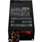 SilverStone FX350-G alimentatore per computer 350 W 20+4 pin ATX Flex ATX Nero, Alimentatore PC 350 W, 90 - 264 V, 47 - 63 Hz, Attivo, 90 W, 350 W