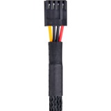 SilverStone FX350-G alimentatore per computer 350 W 20+4 pin ATX Flex ATX Nero, Alimentatore PC 350 W, 90 - 264 V, 47 - 63 Hz, Attivo, 90 W, 350 W