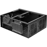 SilverStone GD09B-C HTPC Nero, Case HTPC Nero, HTPC, PC, Nero, ATX, micro ATX, SSI CEB, Alluminio, Plastica, Acciaio, 13,8 cm