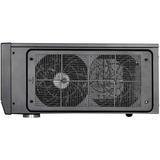 SilverStone GD09B-C HTPC Nero, Case HTPC Nero, HTPC, PC, Nero, ATX, micro ATX, SSI CEB, Alluminio, Plastica, Acciaio, 13,8 cm