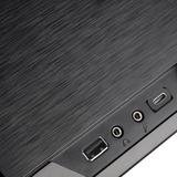 SilverStone GD09B-C HTPC Nero, Case HTPC Nero, HTPC, PC, Nero, ATX, micro ATX, SSI CEB, Alluminio, Plastica, Acciaio, 13,8 cm