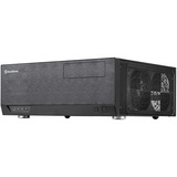 SilverStone GD09B-C HTPC Nero, Case HTPC Nero, HTPC, PC, Nero, ATX, micro ATX, SSI CEB, Alluminio, Plastica, Acciaio, 13,8 cm