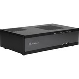 SilverStone ML05 HTPC Nero Nero, HTPC, PC, Nero, Mini-ITX, Metallo, Casa/ufficio