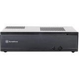 SilverStone ML05 HTPC Nero Nero, HTPC, PC, Nero, Mini-ITX, Metallo, Casa/ufficio