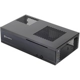 SilverStone ML05 HTPC Nero Nero, HTPC, PC, Nero, Mini-ITX, Metallo, Casa/ufficio